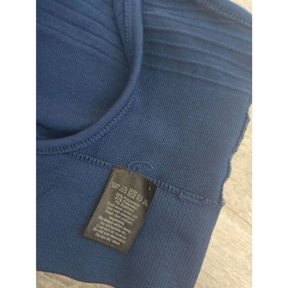 Women's Alphalete Vault Bra Victory Blue Sports Athletic Size Large‎ - Picture 5 of 6